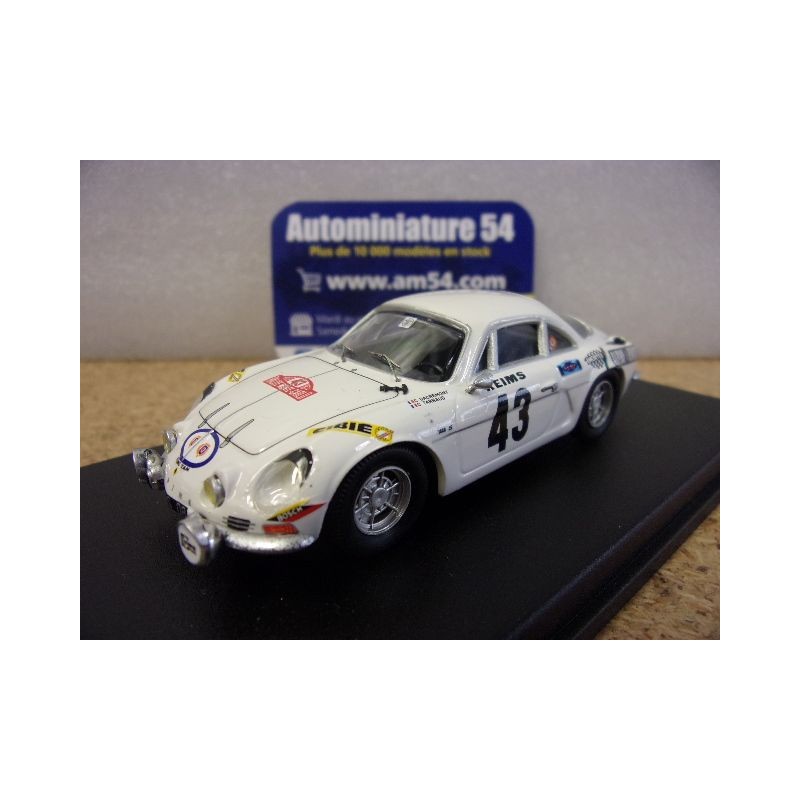 1972 Alpine A110 n°43 Dacremont - Tarnaud Monte Carlo ref RR.FR79 Trofeu