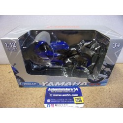 Yamaha YZF R6 Blue 1:12 62201GWBlue Maisto