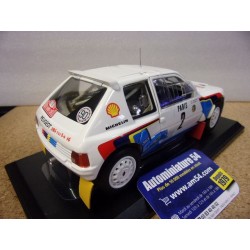 1986 Peugeot 205 T16 n°2 Vatanen - Harryman Monte Carlo 184864 Norev