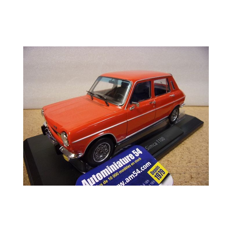 Simca 1100 Ti Sumatra Red 1974 185755 Norev