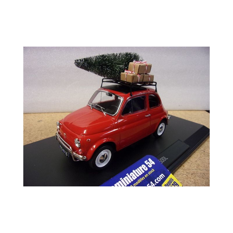 Fiat 500 L 1968 Red Christmas - Noel 187779 Norev