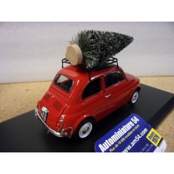 Fiat 500 L 1968 Red Christmas - Noel 187779 Norev