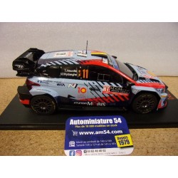 2024 Hyundai I20 N Rally1 WRC n°11 Neuville - Wydaeghe 1st Winner Monte Carlo 18RMC194 Ixo Models