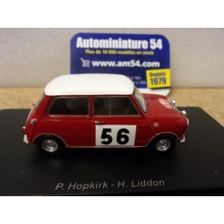 1965 Austin Morris Cooper S n°56 Hopkirk - Liddon Monte Carlo S1195 Spark Model