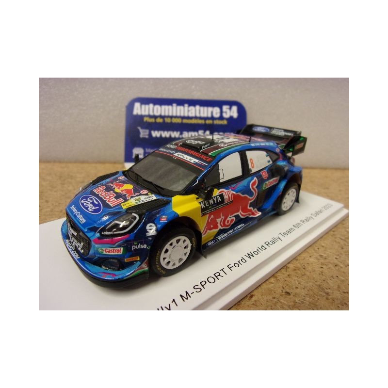 2023 Ford Puma Rally 1 WRC n°8 Tanak - Jarveoja 6th Rally Safari S6739 Spark Model