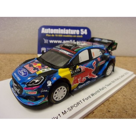 2023 Ford Puma Rally 1 WRC n°8 Tanak - Jarveoja 6th Rally Safari S6739 Spark Model