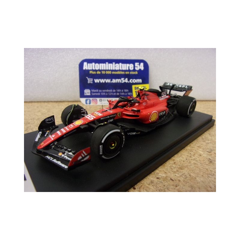 2023 Ferrari SF-23 n°55 Carlos Sainz 1st Winner Singapore GP LSF1054 Look Smart