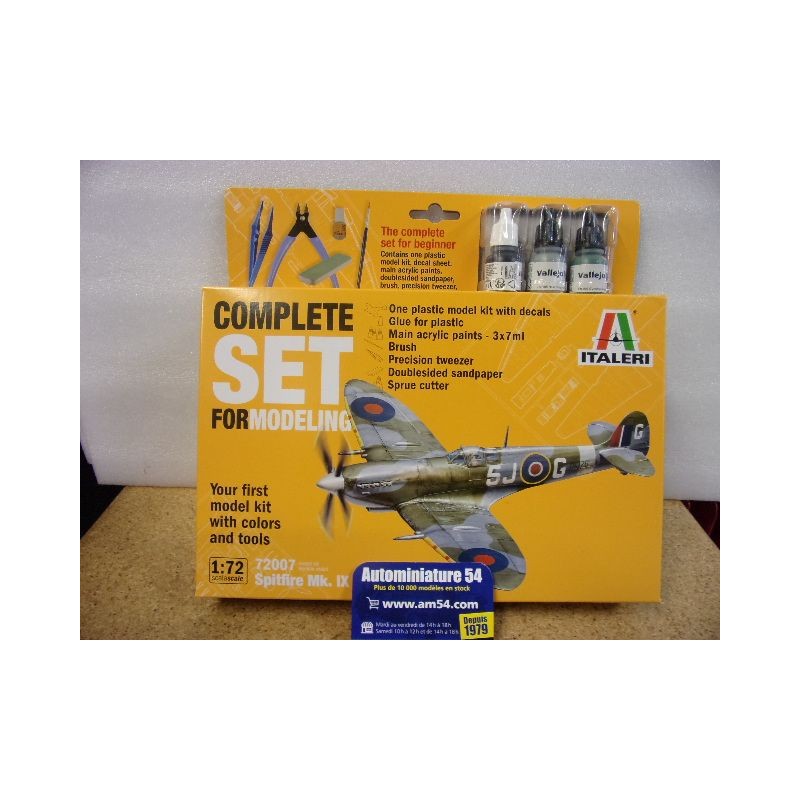 Set Maquette Spitfire MKIX n°72007 Italeri Maquette 1.72