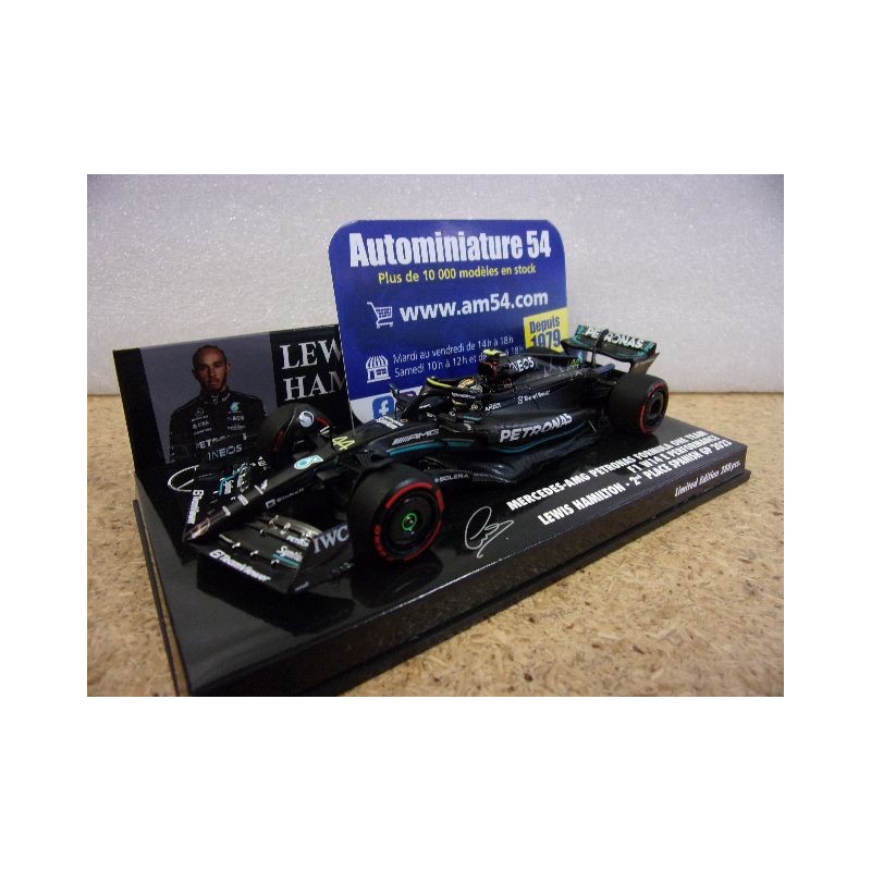 2023 Mercedes AMG Petronas W14 n°44 Lewis Hamilton 2nd Spanish GP 417230844 Minichamps