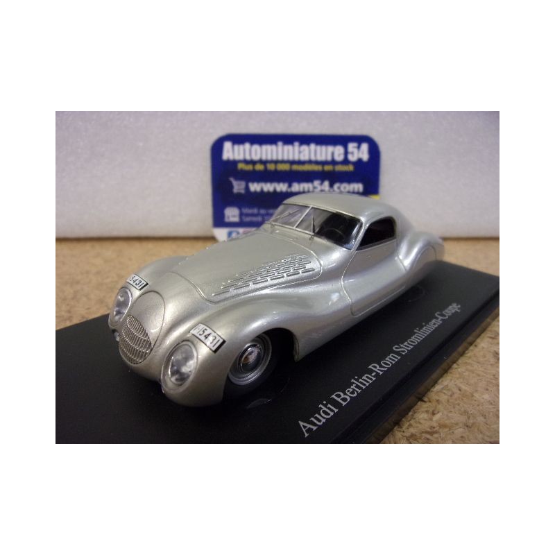 Audi Berlin Rom Stromlinien Coupe Silver 1938 04018 AutoCult