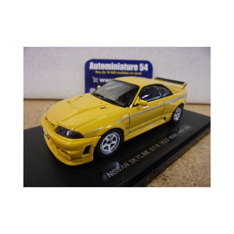 Nissan Skyline GT-R R33 Nismo 400R Yellow 1996 43709 Ebbro