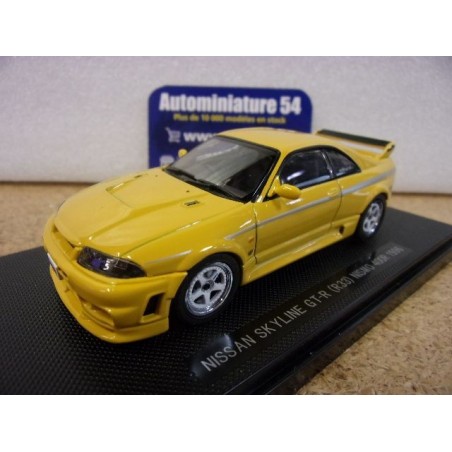 Nissan Skyline GT-R R33 Nismo 400R Yellow 1996 43709 Ebbro