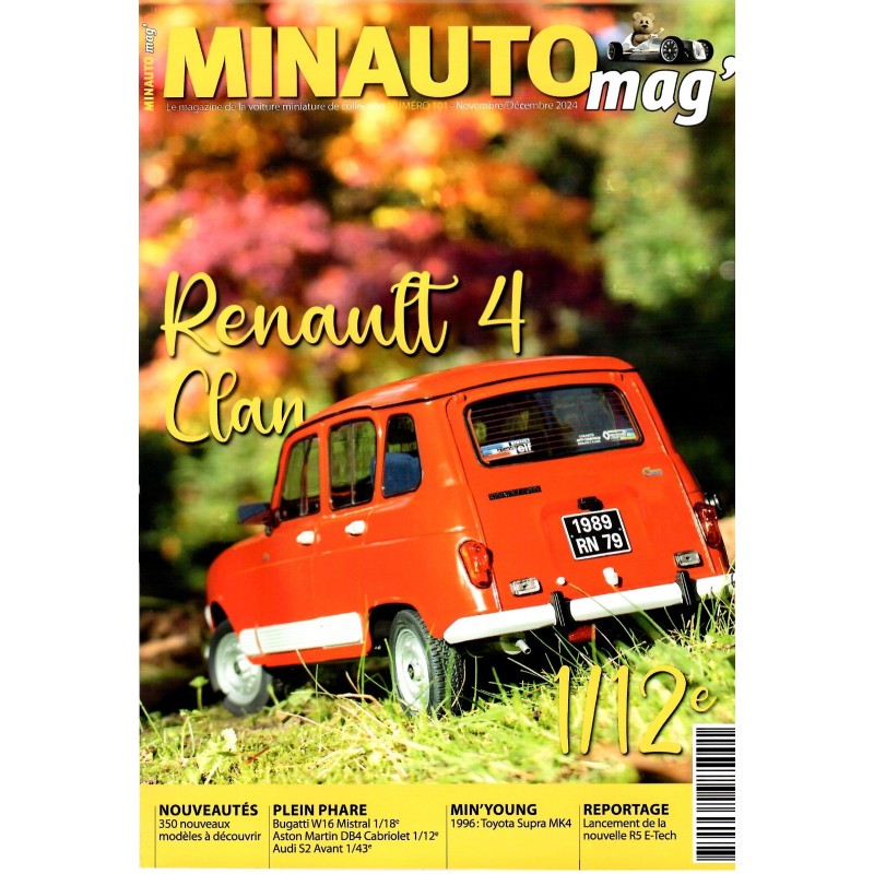 MINAUTOmag Magazine n°101 Novembre - Décembre  2024