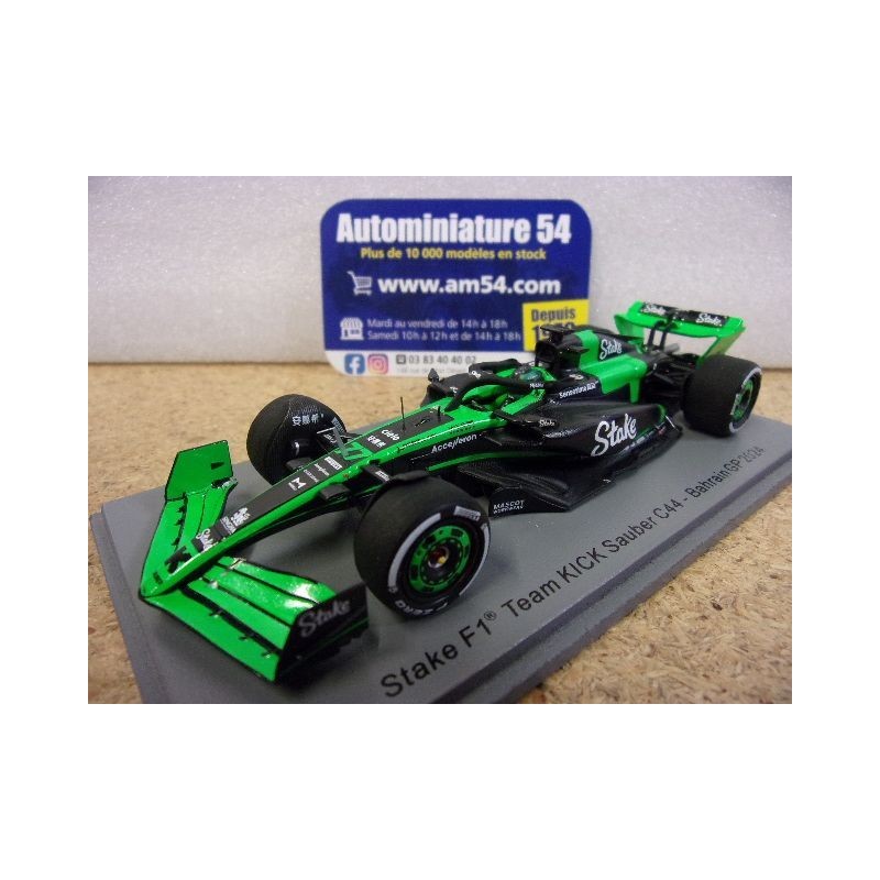 2024 Sauber Stake F1 Team Kick C44 n°77 Valtteri Bottas Bahrain GP S9515 Spark Model