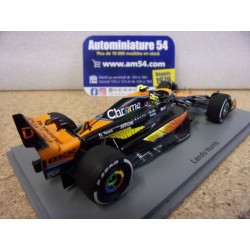 2023 McLaren MCL60 n°4 Lando Norris 5th Abu Dhabi S8945 Spark Model