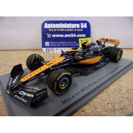 2023 McLaren MCL60 n°4 Lando Norris Las Vegas S8940 Spark Model