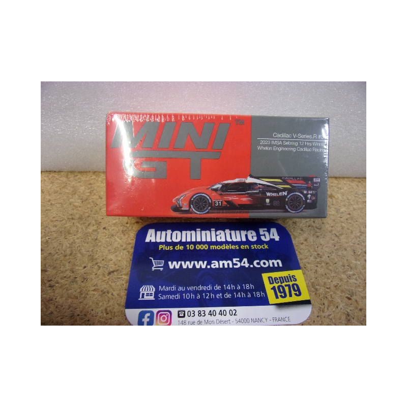 2023 Cadilac V Serie R n°31 1st Winner 12H Sebring MGT00745 True Scale Models Mini GT