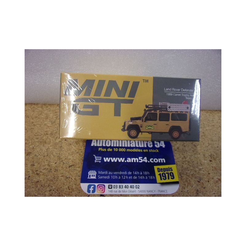 1989 Land Rover Defender 110 Camel Trophy Team Japan MGT00751 True Scale Models Mini GT