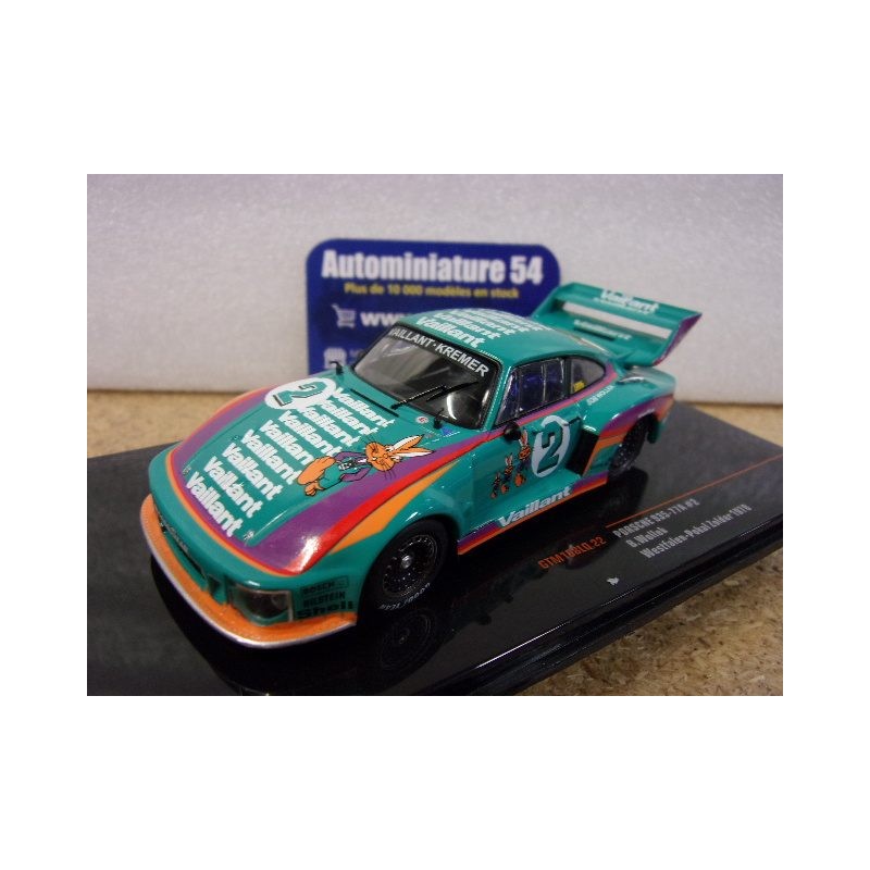 1978 Porsche 935/77A n°2 Bob Wollek Zolder GTM168 Ixo Models