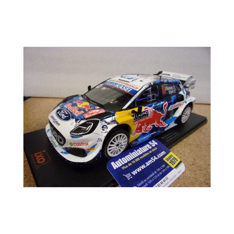 2024 Ford Puma Rally1 n°16 Fourmaux - Coria Monte Carlo 18RMC198 Ixo Models