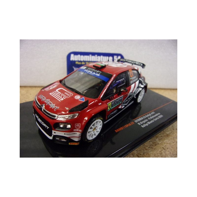 2024 Citroen C3 Rally2 n°21 Gryazin - Aleksandrov Monte Carlo RAM917 Ixo Model