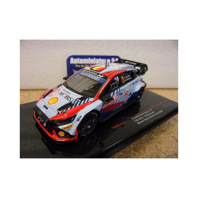 2024 Hyundai i20 N Rally1 n°11 Neuville - Wydaeghe 1st Winner Monte Carlo RAM910 Ixo Models