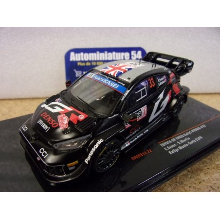 2024 Toyota GR Yaris Rally1 n°33 Evans - Martin Monte Carlo RAM913 Ixo Model