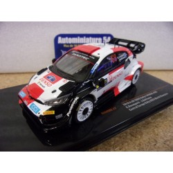 2023 Toyota GR Yaris Rally1 n°69 Rovanpera - Halttunen Central Europe Rally 1st World Champion RAM908 Ixo Model