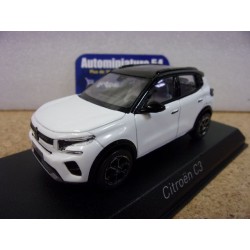 Citroen C3 Polar White - Black 2024 155311 Norev