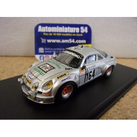 1975 Alpine A110 n°164 Pierre Meny - Pascal Goury 18th Tour de France RRFR80 Trofeu