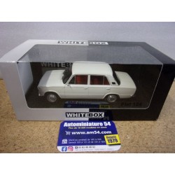 Fiat 124 white WB124230 WhiteBox