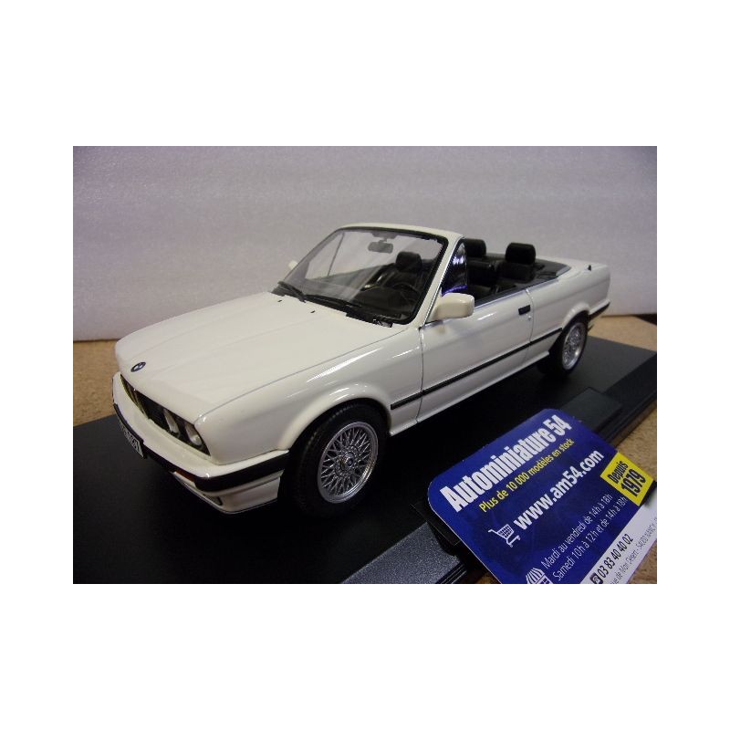 BMW 325i ( E30 ) Cabrio White 1991 183213 Norev