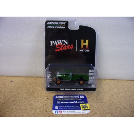 Dodge Power Wagon 1947 Pawn Stars "Hollywood" 62030-D Greenlight 1.64ième