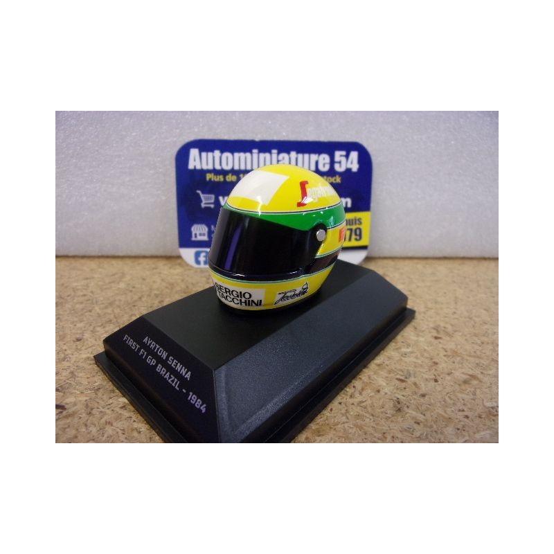 1984 Casque Ayrton Senna First GP Brazil 540308419 Minichamps