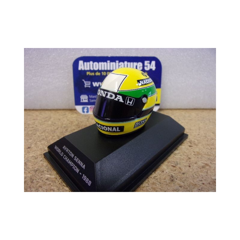 1988 Casque Ayrton Senna World Champion 540308612 Minichamps