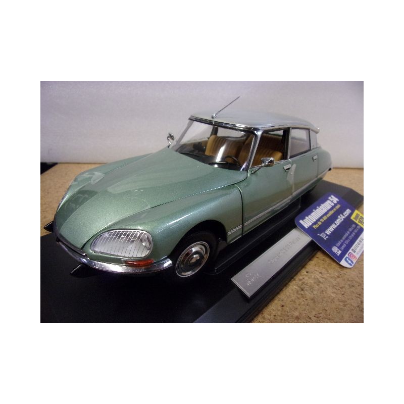 Citroen DS 23 Pallas 1972 Green - Silver Limited Edition 400 181724 Norev