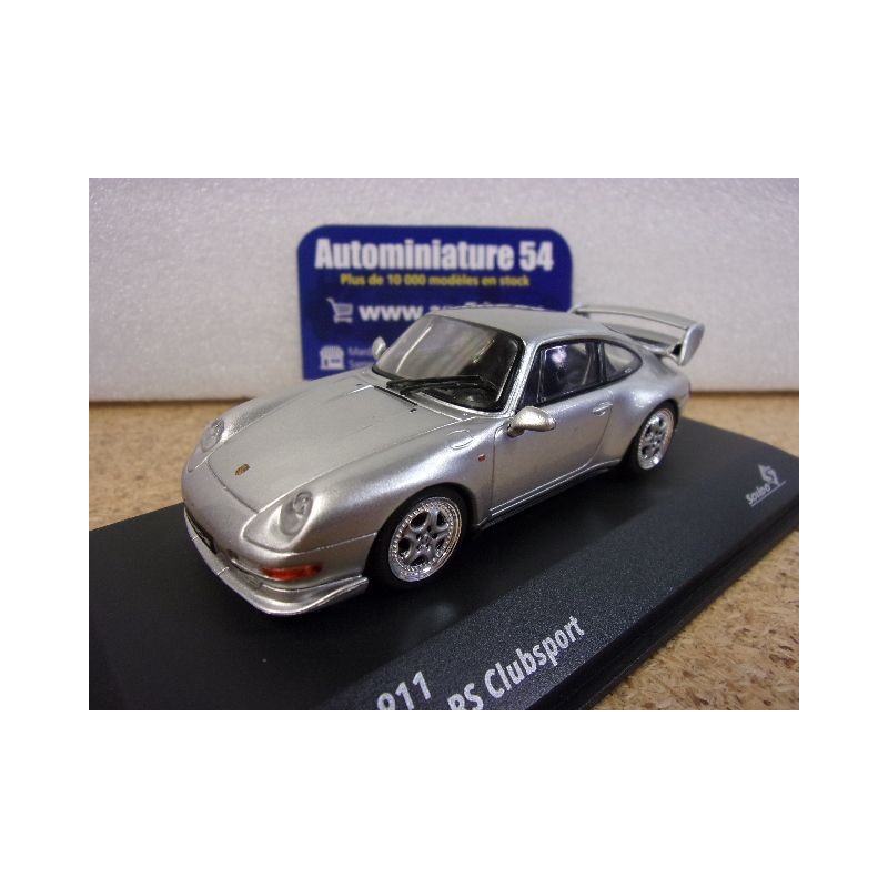 Porsche 911 - 993 Carrera RS Club Sport Polar Silver S4312803 Solido