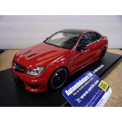 Mercedes C63 AMG Edition 507 Fire Opal Red 2014 GT920 GT Spirit