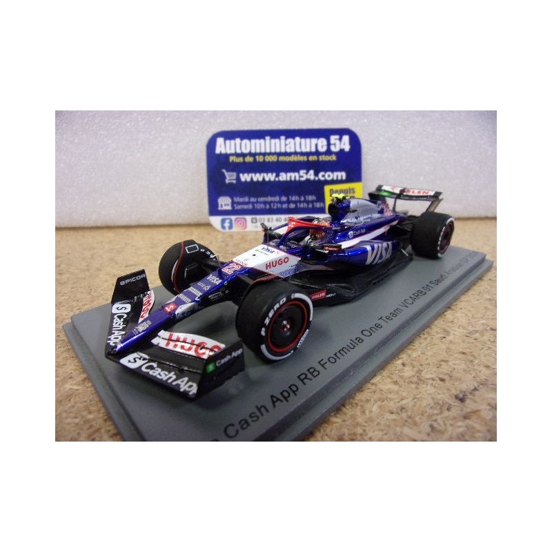 2024 Racing Bulls VCARB 01 n°22 Yuki Tsunoda Saudi Arabian GP S9522 Spark Model