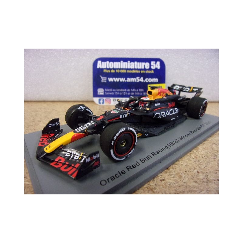 2024 Red Bull Honda RB20 n°1 Max Verstappen 1st winner Bahrain GP S9519 Spark Model