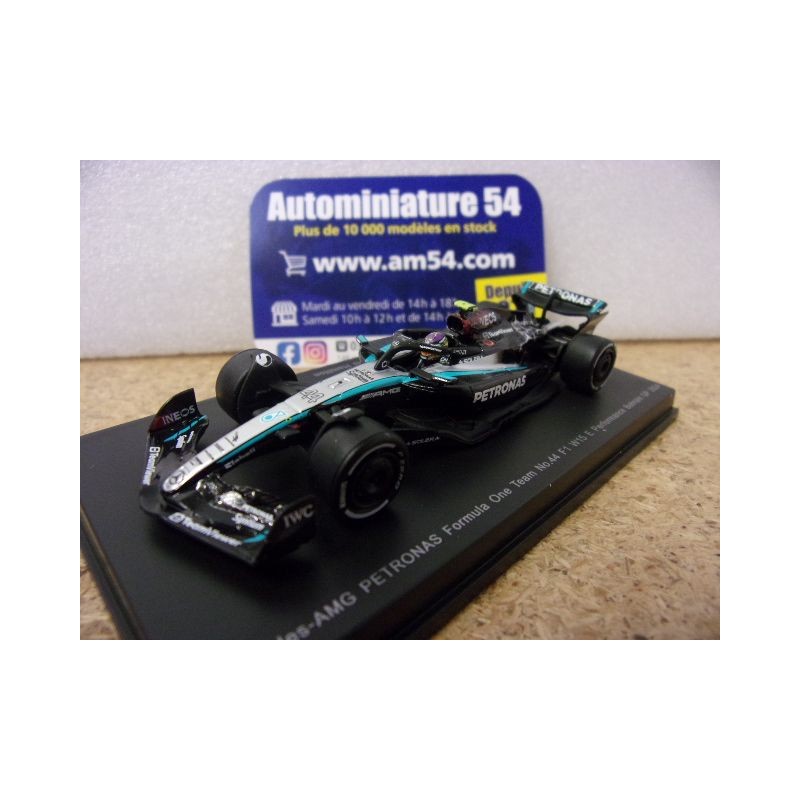 2024 Mercedes AMG Petronas W15 n°44 Lewis Hamilton Bahrain Y364 Spark Model Sparky 1.64