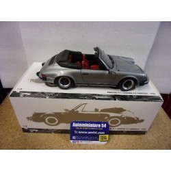 Porsche 911 Carrera 3.2 Cabrio Grey Metallic 1983 100063034 Minichamps