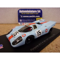 1970 Porsche 917K n°15 Rodriguez - Kinnunen - Siffert 4th 12H Sebring 43SE71 Spark Model