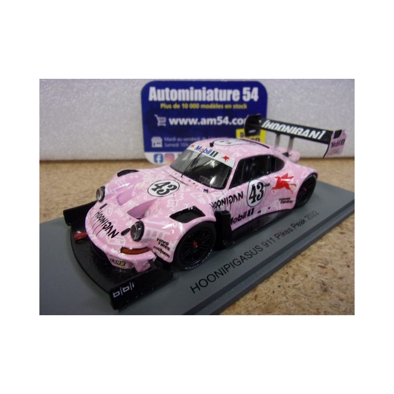 2022 Hoonipigasus Porsche 911 n°43 Ken Block Pikes Peak S7789 Spark Model