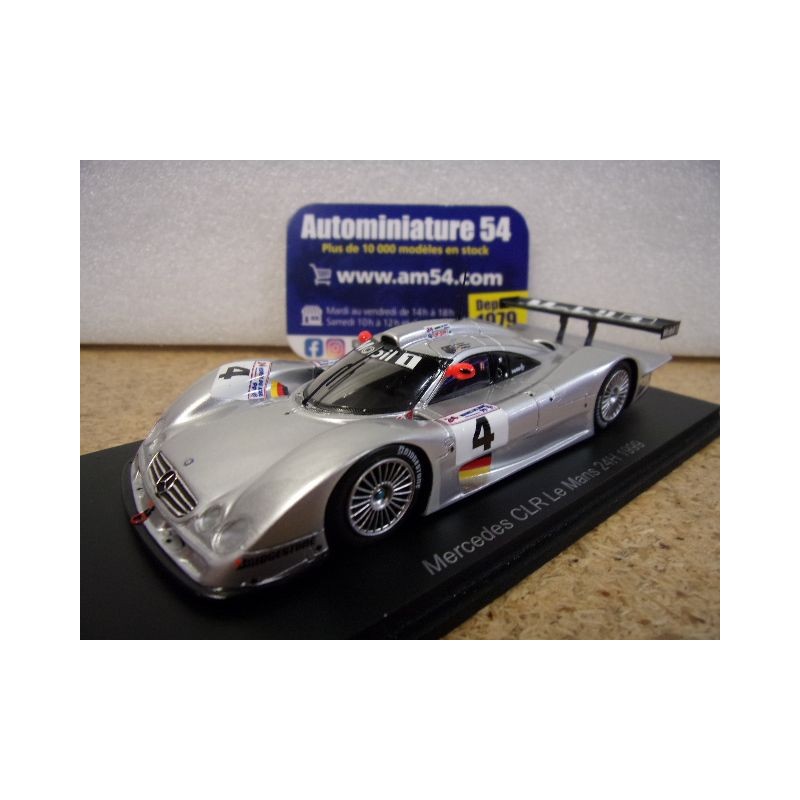 1999 Mercedes Benz CLR n°4 Webber - Gounon - Tiemann Le Mans S0994 Spark Model