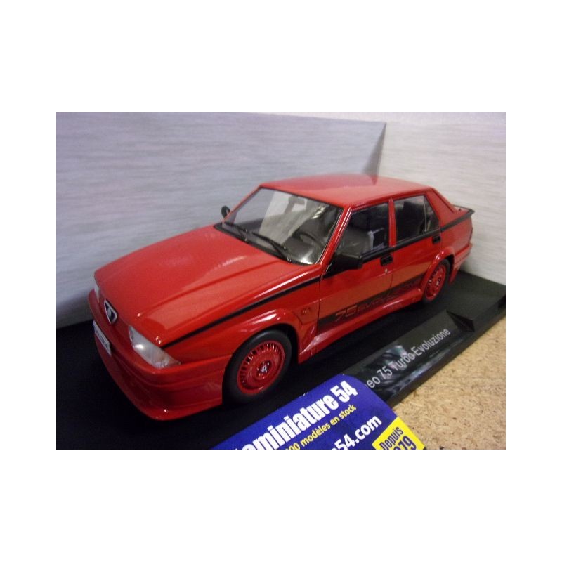 Alfa Roméo 75 Turbo Evoluzione Red MCG18428 ModelCarGroup