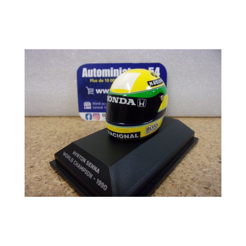 1990 Casque Ayrton Senna World Champion 540309027 Minichamps