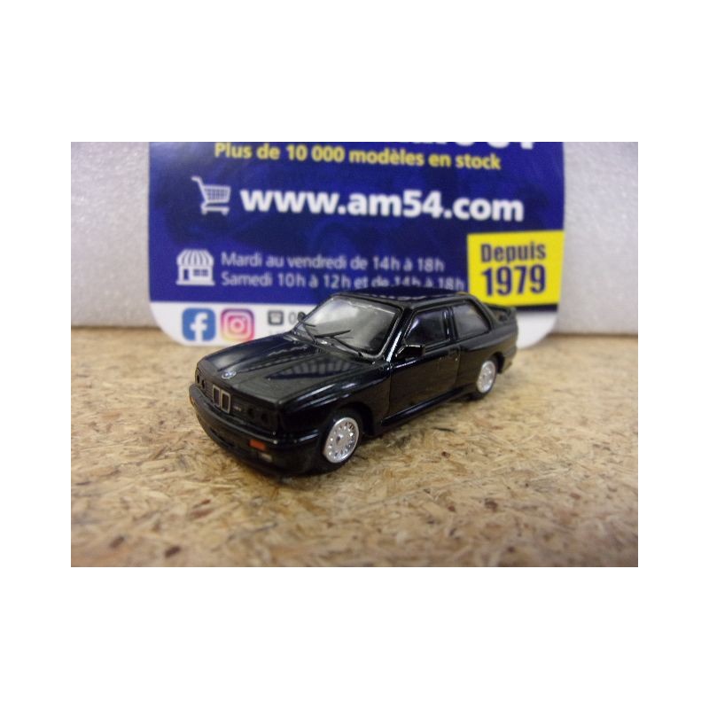 Bmw M3 E30 Black 1986 1/87 870020220 Minichamps