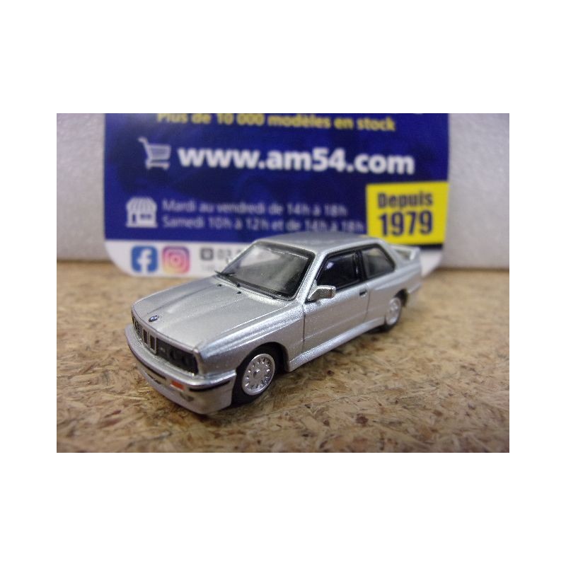 Bmw M3 E30 Silver 1986 1/87 870020224 Minichamps