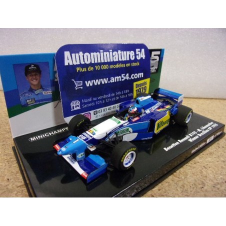 1994 Benetton Ford B195 n°1 M. Schumacher 1st Brazilian GP World Champion 517950101 Minichamps